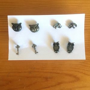 Animal stud earring bundle